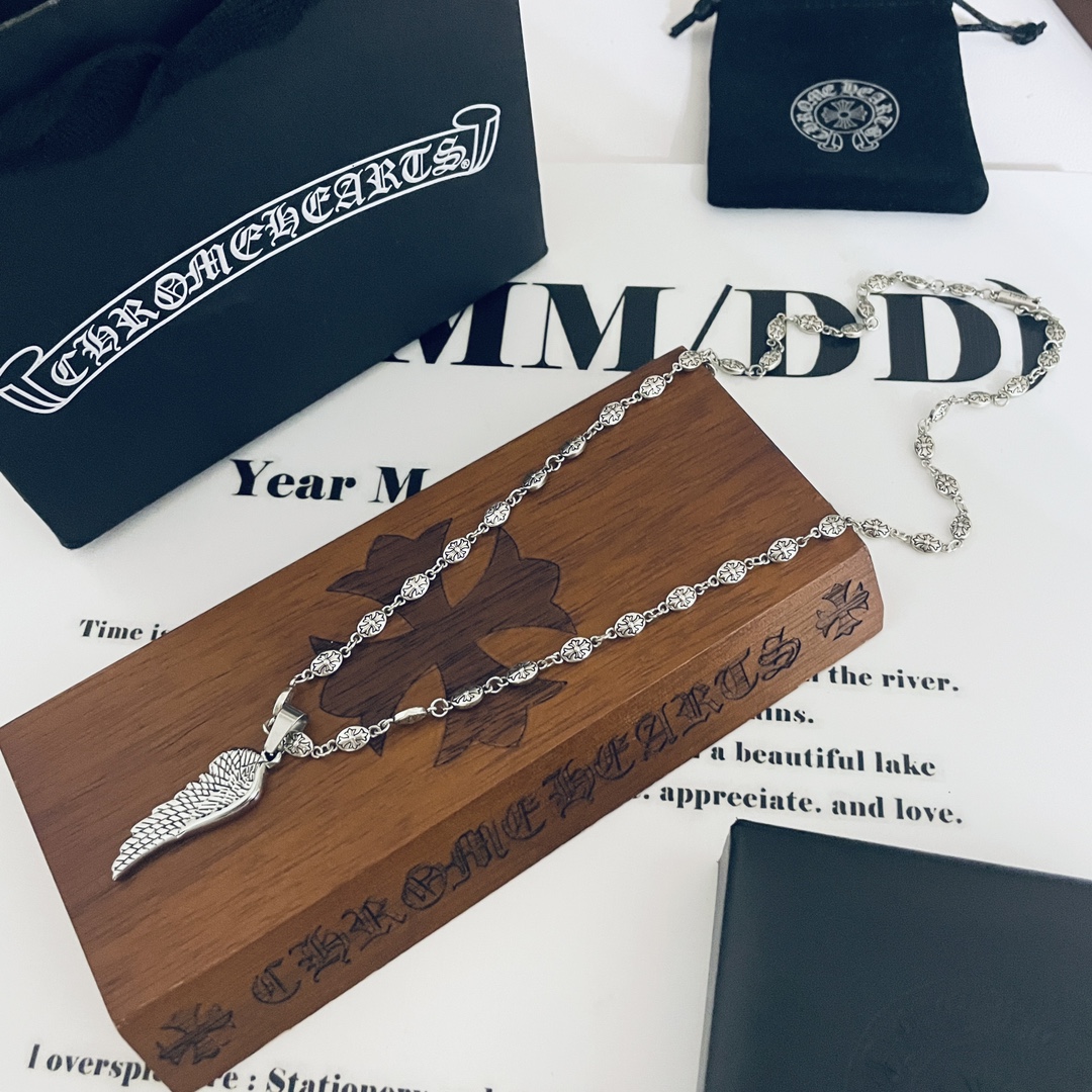 【CHROME HEARTS】ネックレス、新しいネックレス万能シンプルファッションオーナメント-BRAND OFF