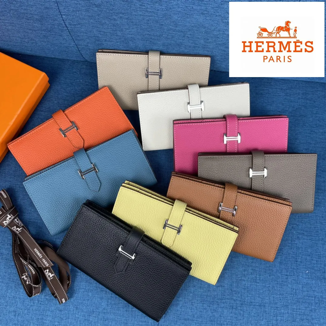 HERMÈS 財布 9カラー 9X17.5CM-BRAND OFF