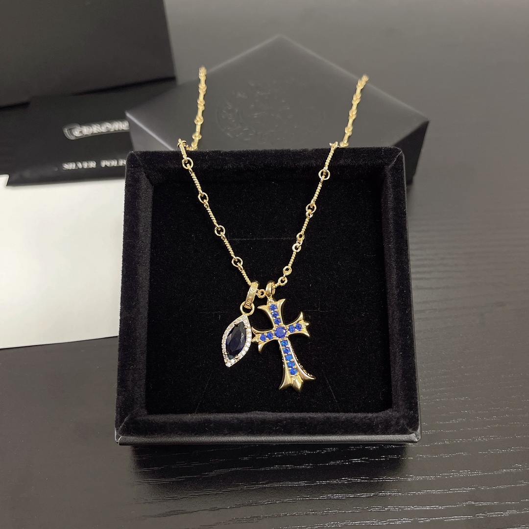 【CHROME HEARTS】ネックレス、新しいネックレス万能シンプルファッションオーナメント-BRAND OFF