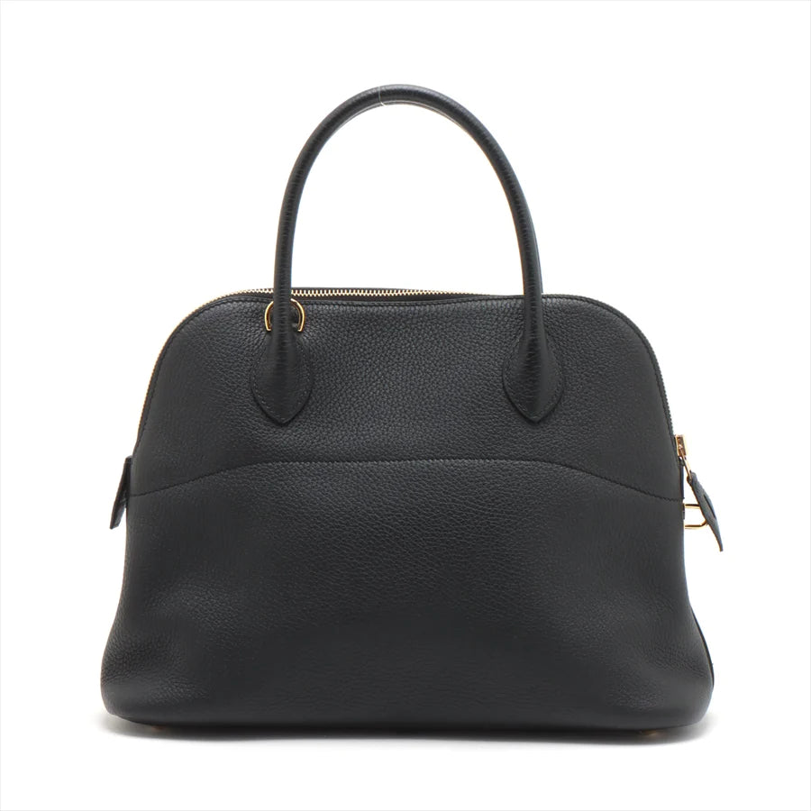 HERMES エルメス ボリード31 トリヨンクレマンス ブラック ゴールド金具-BRAND OFF