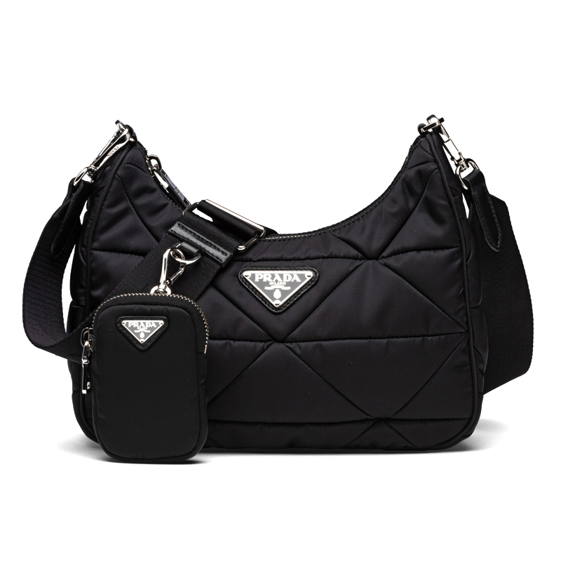 ☆PRADA プラダ パデッドナイロン ショルダーバッグ-BRAND OFF