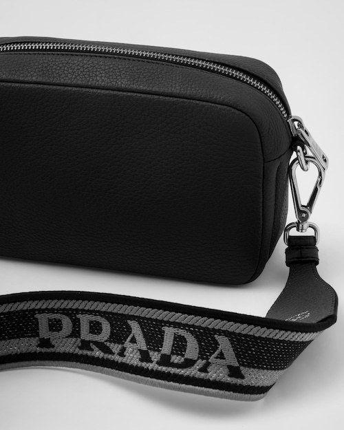★PRADA直営店★スモール レザー ショルダーバッグ-BRAND OFF