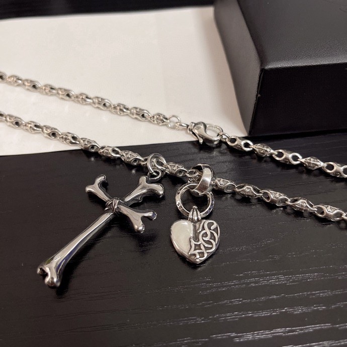 【Chrome Hearts】ネックレス、新しいネックレス万能シンプルファッションオーナメント-BRAND OFF