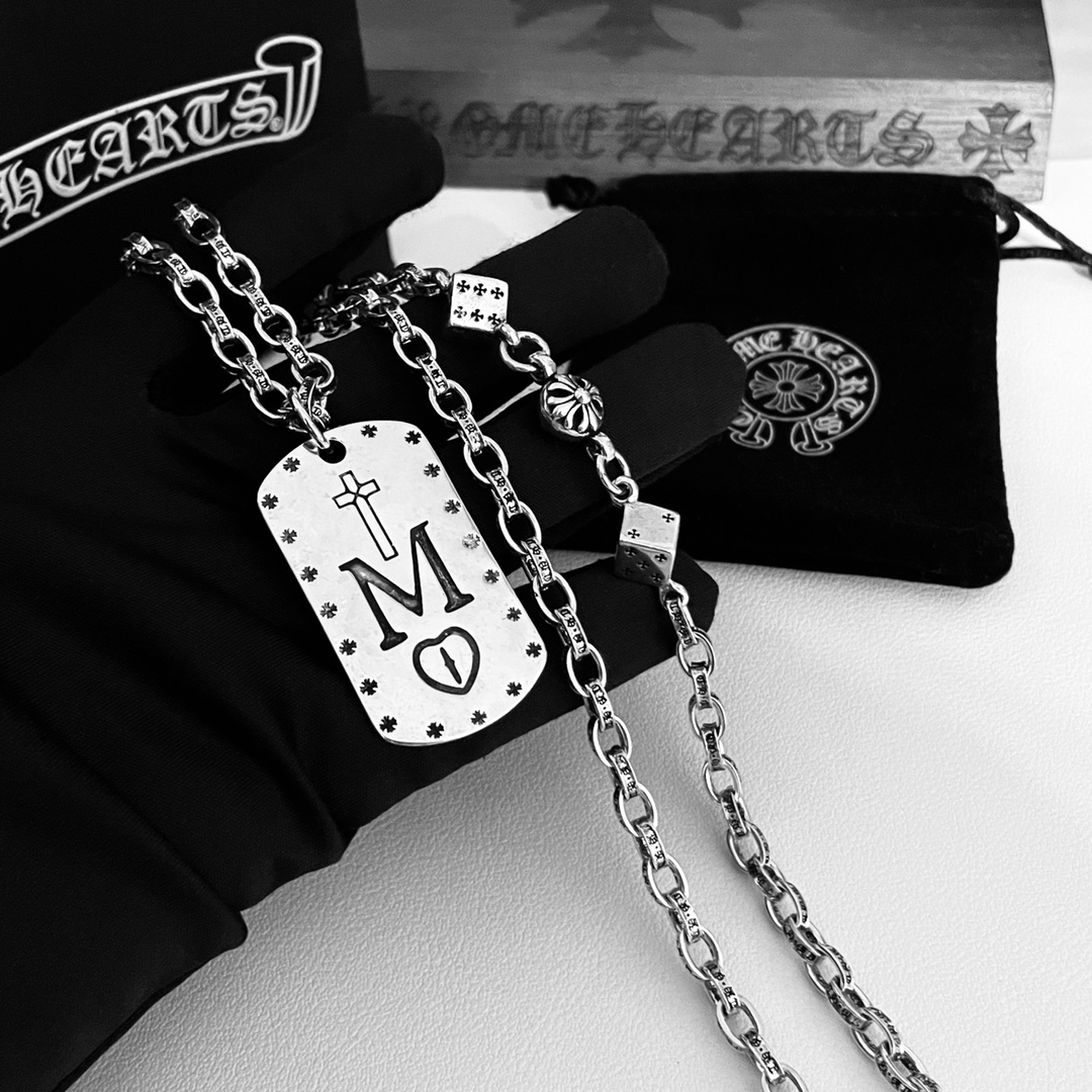 【CHROME HEARTS 】ネックレス、新しいネックレス万能シンプルファッションオーナメント-BRAND OFF