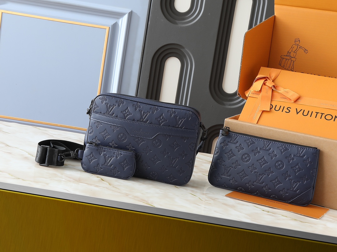 LOUIS VUITTON ルイヴィトン Trio メッセンジャーバッグ M14785-BRAND OFF