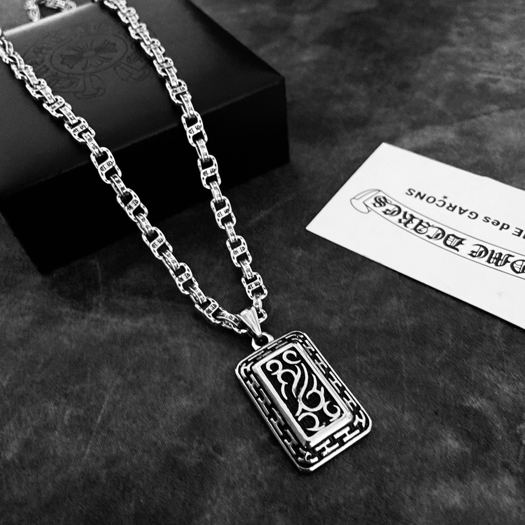 【CHROME HEARTS 】ネックレス、新しいネックレス万能シンプルファッションオーナメント-BRAND OFF
