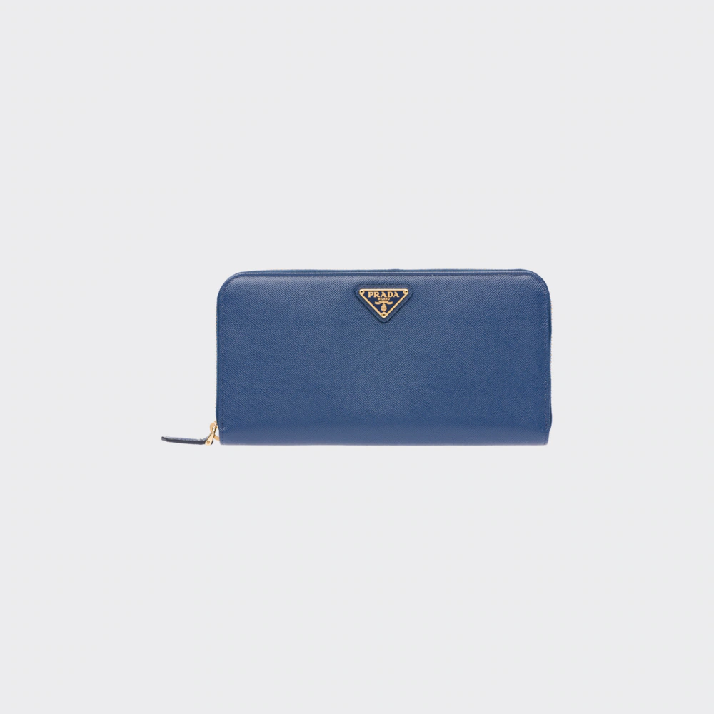 サフィアーノトライアングル ジップアラウンド長財布-BRAND OFF