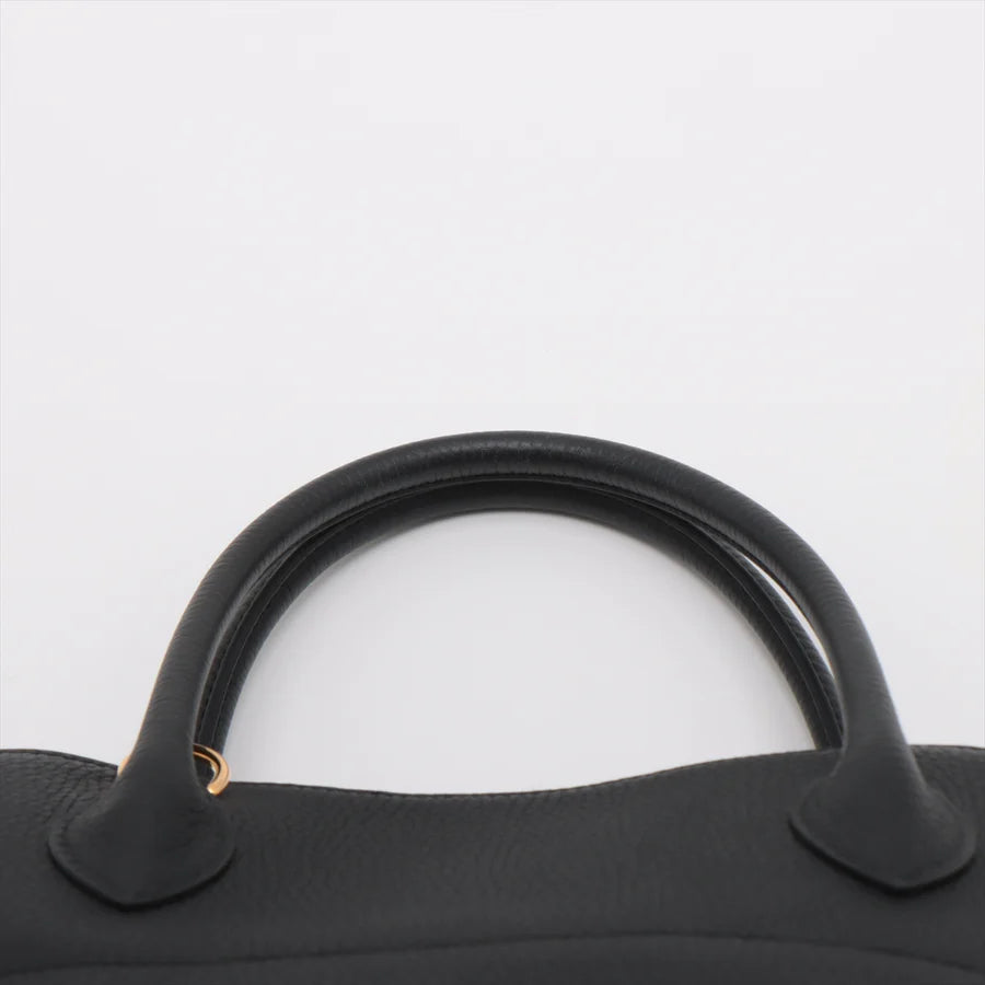 HERMES エルメス ボリード31 トリヨンクレマンス ブラック ゴールド金具-BRAND OFF