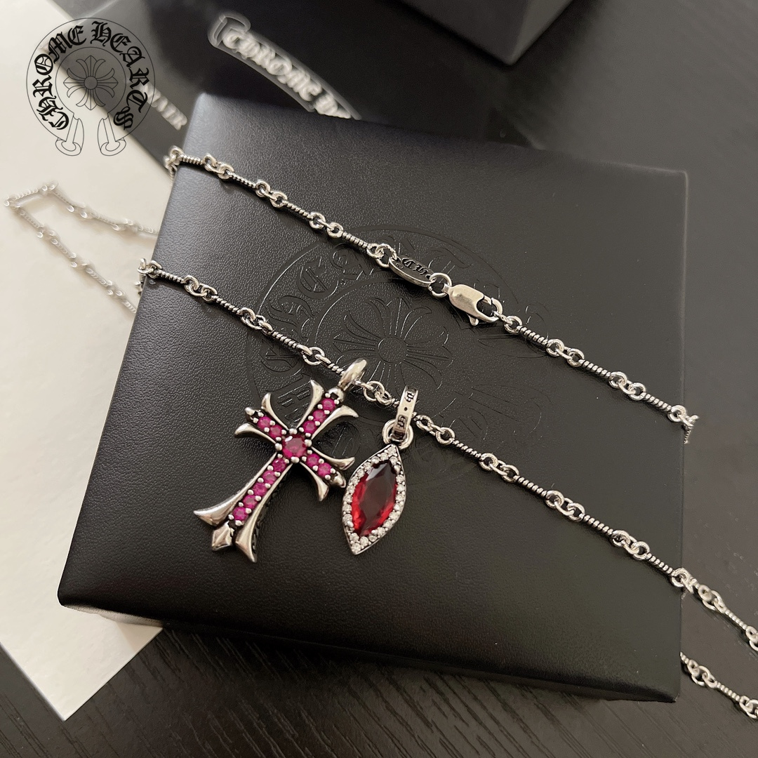 【CHROME HEARTS】ネックレス、新しいネックレス万能シンプルファッションオーナメント-BRAND OFF