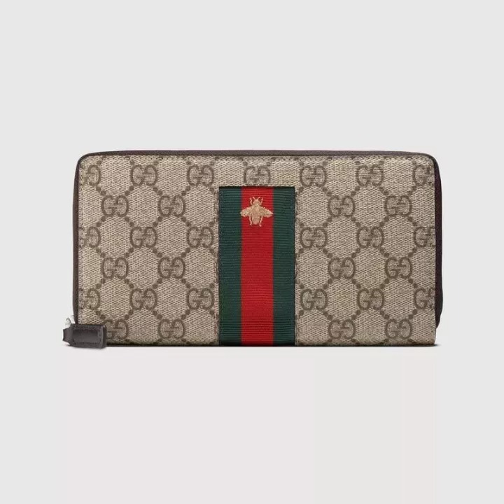 ウェブ GGスプリーム キャンバス ジップアラウンドウォレット-BRAND OFF