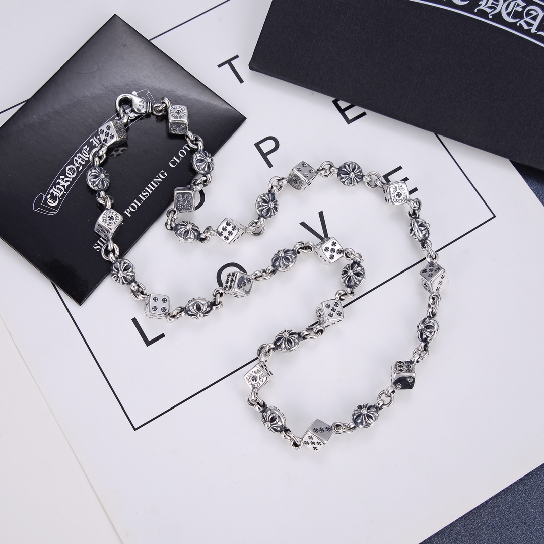 【CHROME HEARTS】ネックレス、新しいネックレス万能シンプルファッションオーナメント-BRAND OFF