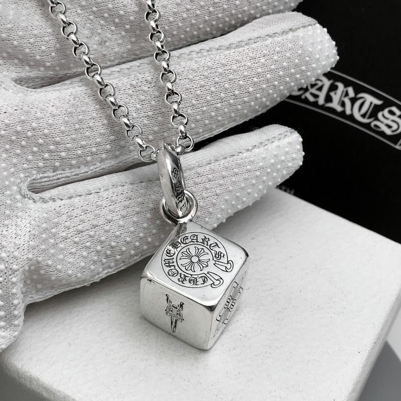 【Chrome Hearts 】クロムハーツ ダイスペンダント ネックレス-BRAND OFF
