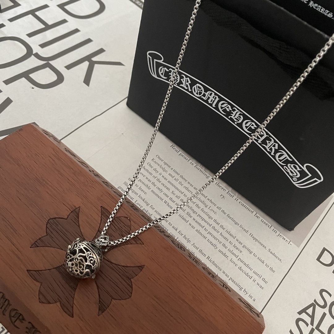 【Chrome Hearts】ネックレス、新しいネックレス万能シンプルファッションオーナメント-BRAND OFF