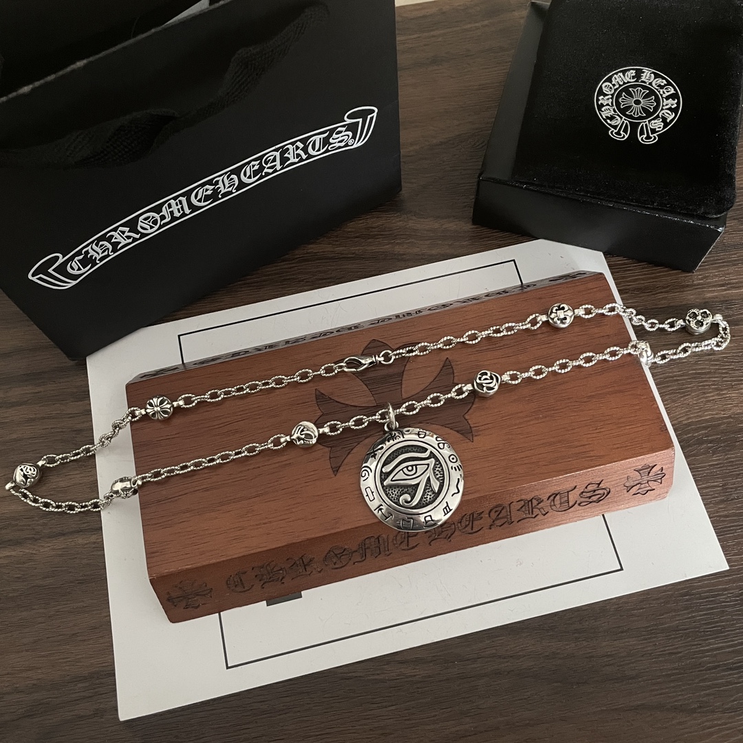 【Chrome Hearts】ネックレス、新しいネックレス万能シンプルファッションオーナメント-BRAND OFF