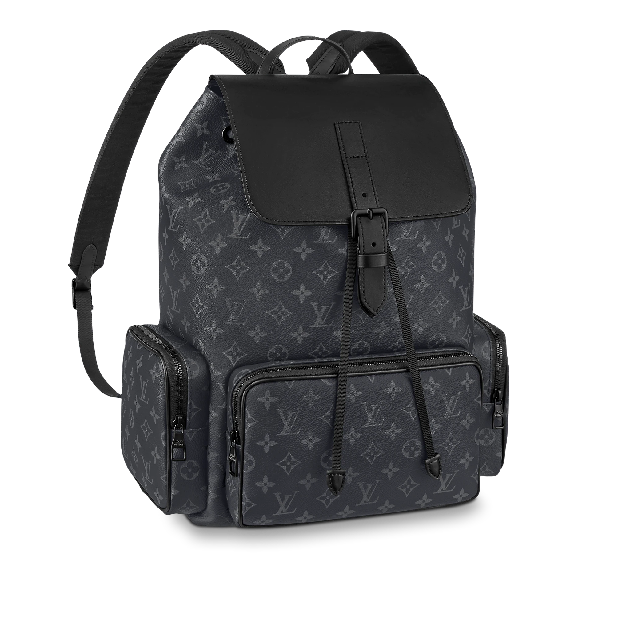 ◆大容量◆ LOUIS VUITTON バックパック バッグ トリオ 黒 M45538 SAC A DOS TRIO-BRAND OFF