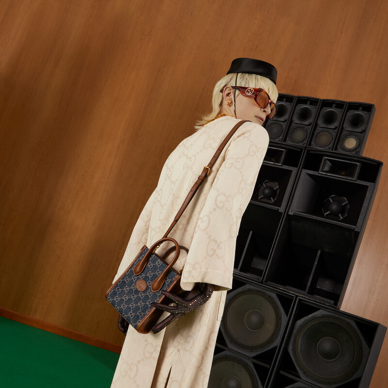 大人気！すぐ届く！【GUCCI】ミニ トートバッグ ユニセックス-BRAND OFF