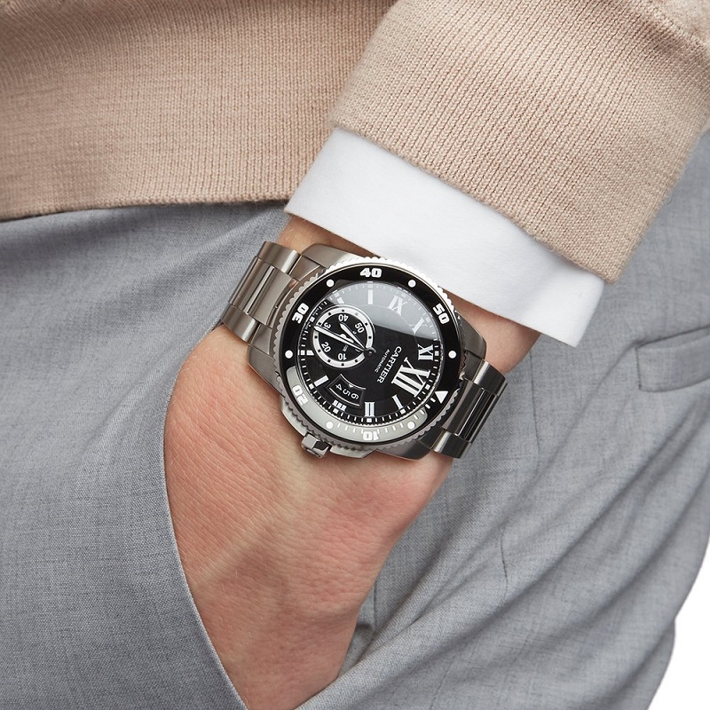 CARTIER カルティエ カリブル ドゥ カルティエ ダイバー W7100057-BRAND OFF