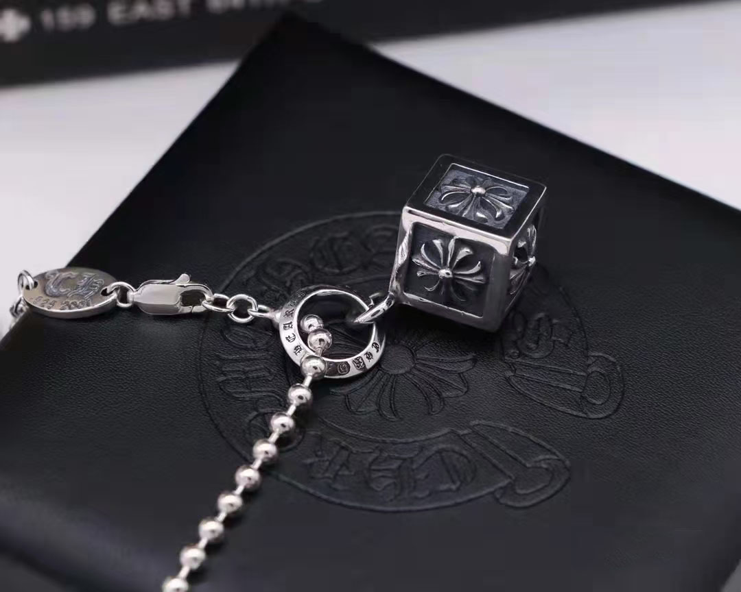 【Chrome Hearts 】クロムハーツ ダイスペンダント ネックレス-BRAND OFF