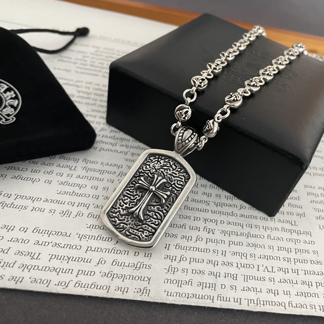 【CHROME HEARTS】ネックレス、新しいネックレス万能シンプルファッションオーナメント-BRAND OFF