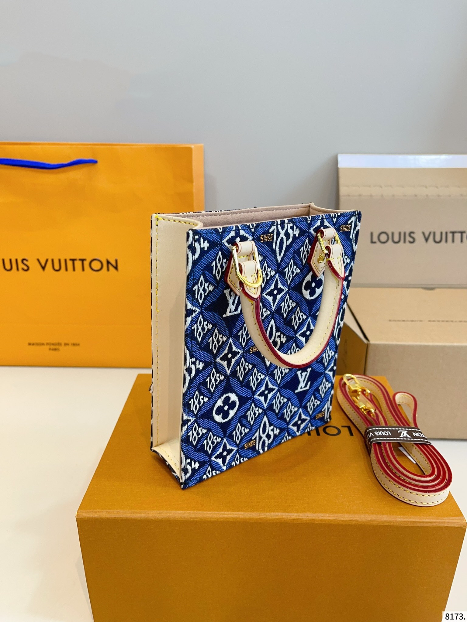 LOUIS VUITTON ルイヴィトン PETIT SAC PLAT TOTE バッグ ★ 大人気-BRAND OFF