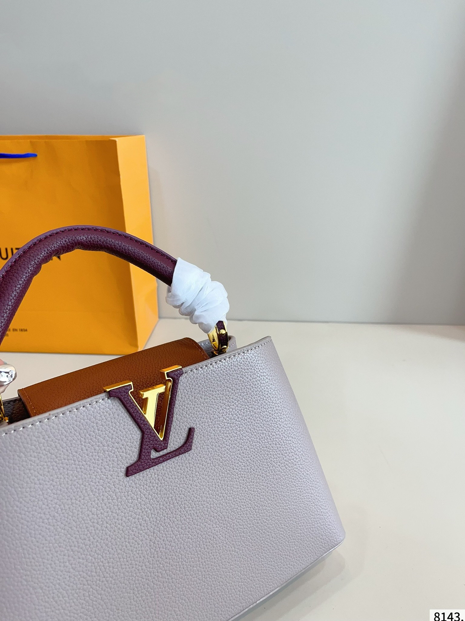 LOUIS VUITTON ルイヴィトン Capucines bb ハンドバッグ-BRAND OFF