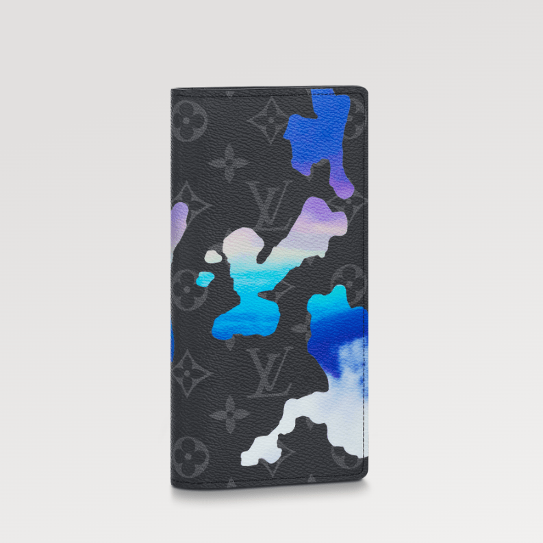 LOUIS VUITTON モノグラム エクリプス ポルトフォイユ ブラザ NM M81752-BRAND OFF