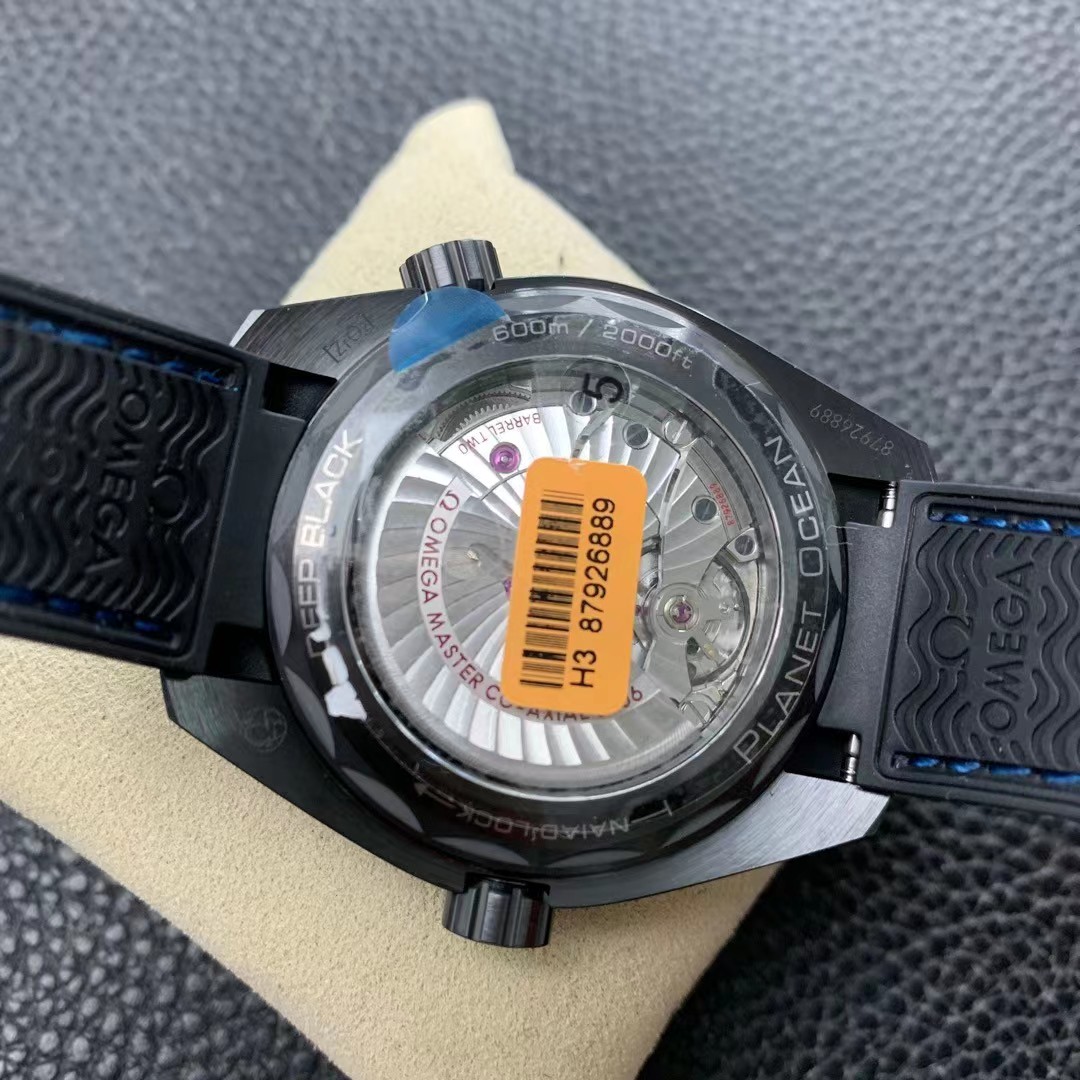 Omega Seamaster Planet Ocean Master Chronometer GMT Deep Black 215.92.46.22.01.002-BRAND OFF