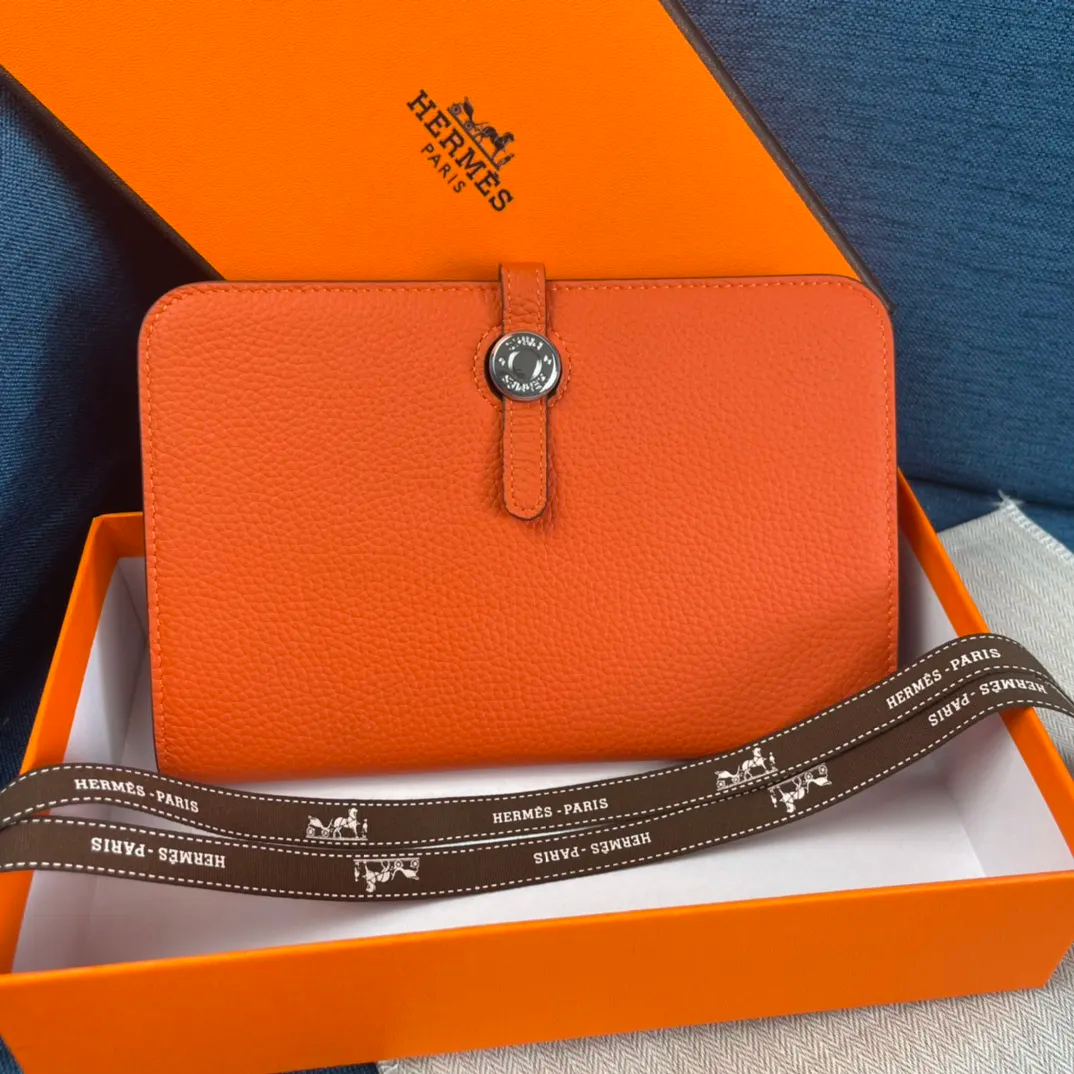 HERMÈS 財布 6カラー 20X12.5CM-BRAND OFF