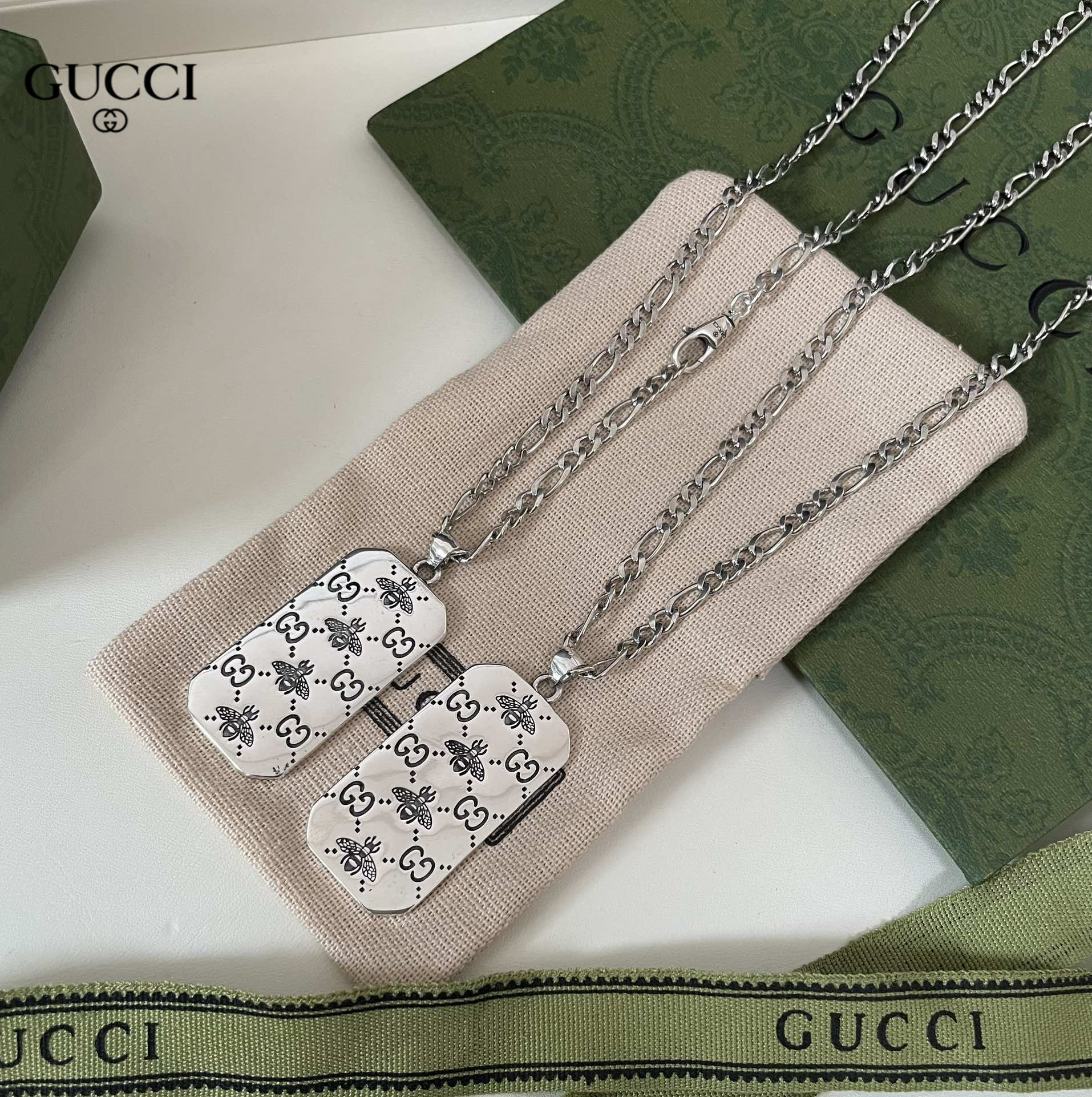 【GUCCI 】ネックレス、新しいネックレス万能シンプルファッションオーナメント-BRAND OFF