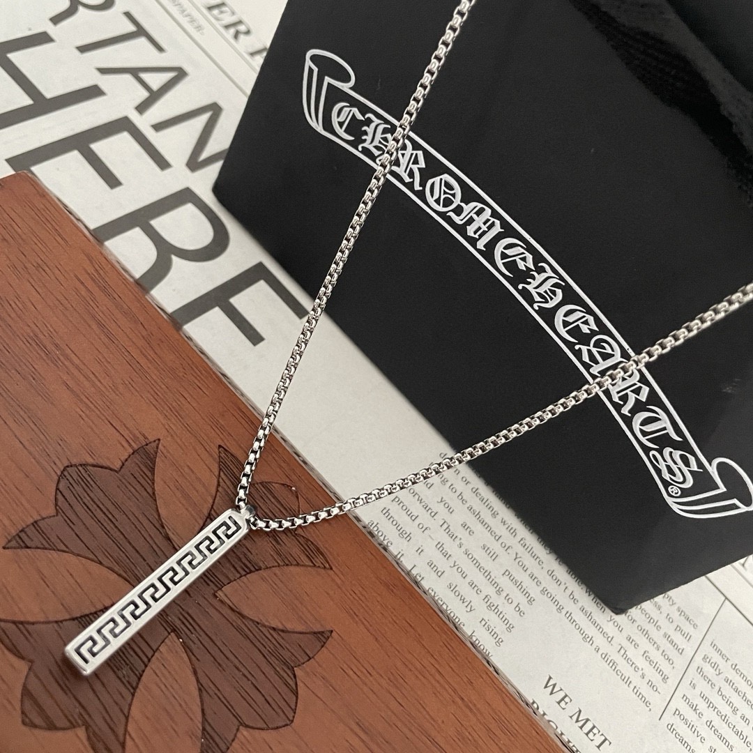 【Chrome Hearts】ネックレス、新しいネックレス万能シンプルファッションオーナメント-BRAND OFF