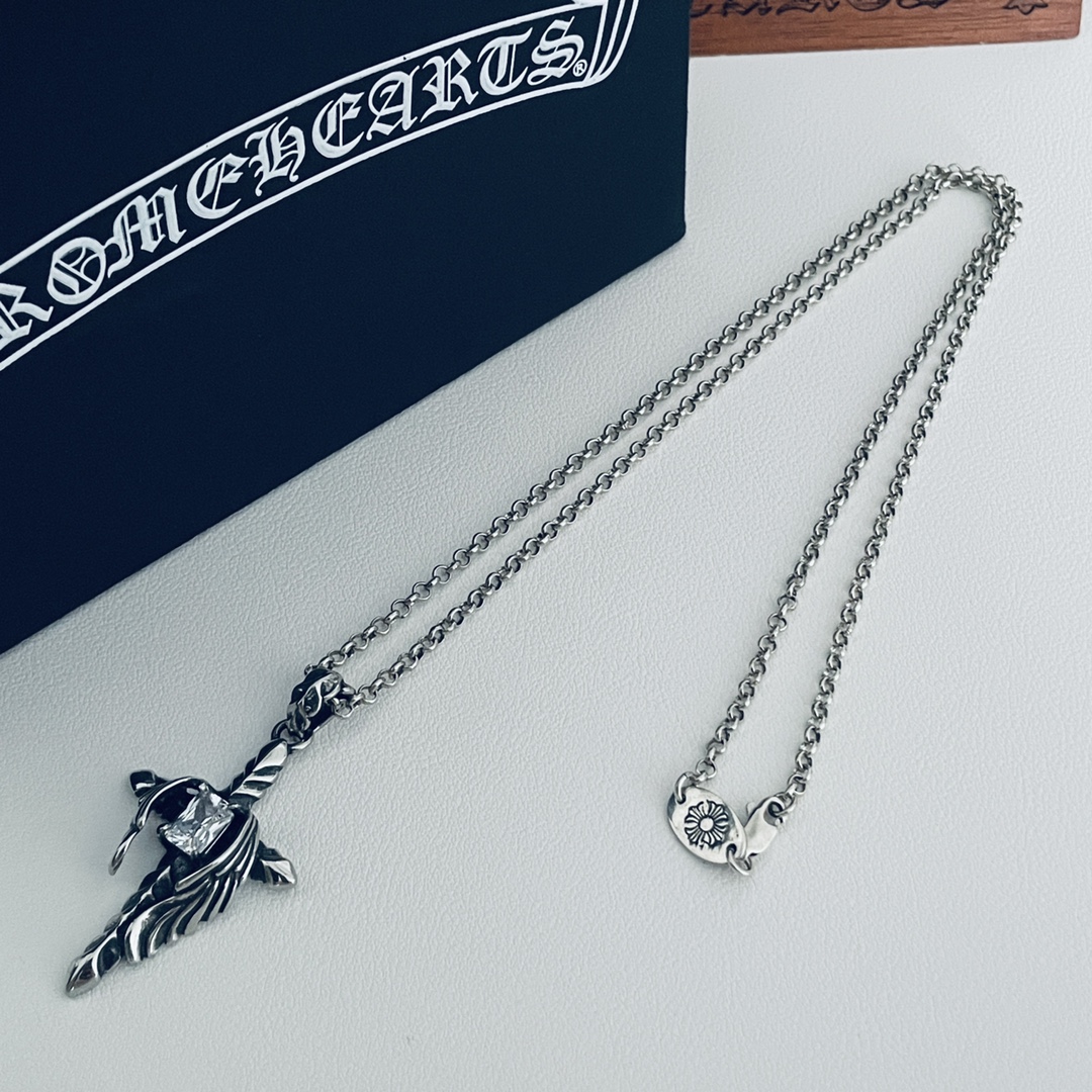 【CHROME HEARTS 】ネックレス、新しいネックレス万能シンプルファッションオーナメント-BRAND OFF