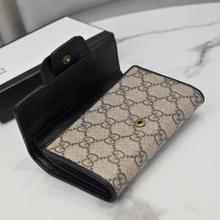 GUCCI(グッチ) 三つ折り財布 13.5*9.5*3.5cm-BRAND OFF