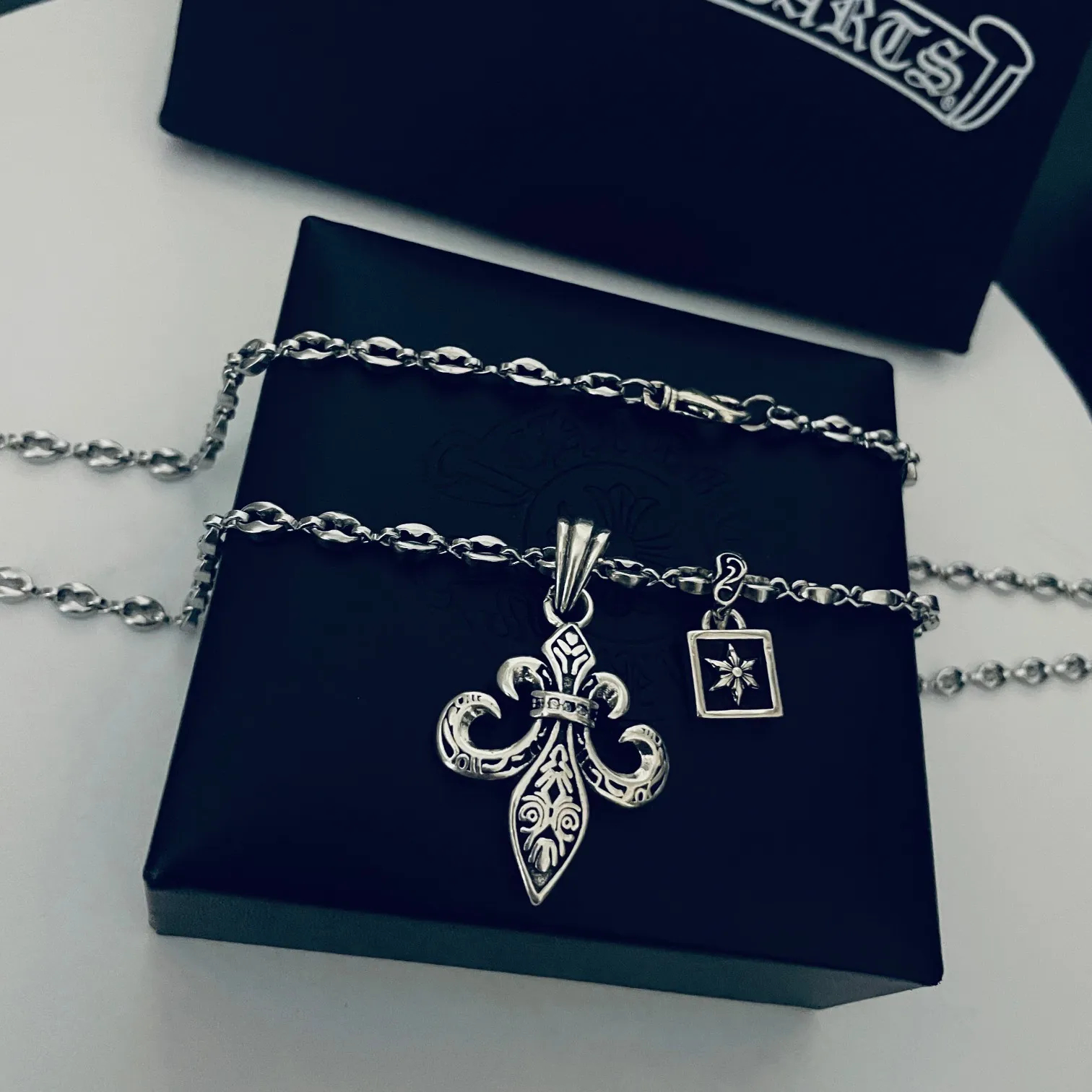 【CHROME HEARTS】ネックレス、新しいネックレス万能シンプルファッションオーナメント-BRAND OFF