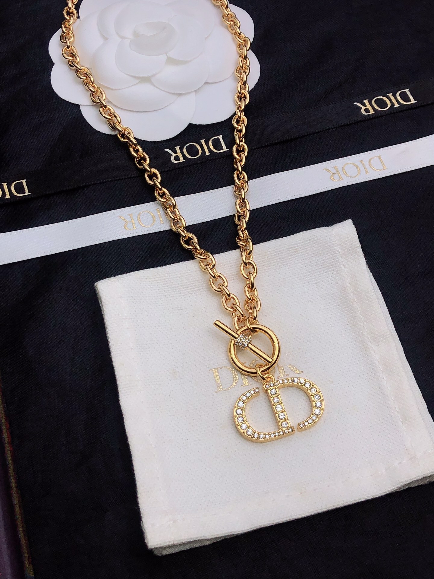 【2026】【DIOR】ディオール 、新しいネックレス万能シンプルファッションオーナメント-BRAND OFF