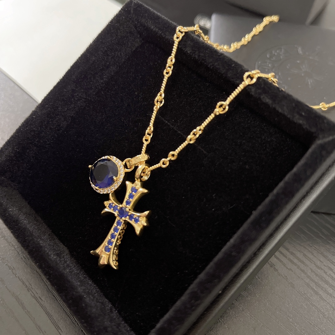 【CHROME HEARTS】ネックレス、新しいネックレス万能シンプルファッションオーナメント-BRAND OFF