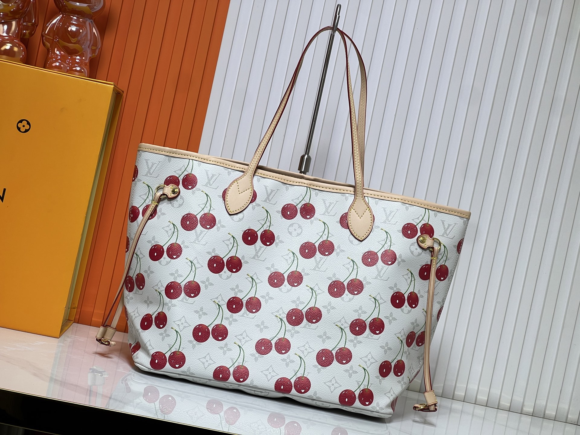 LOUIS VUITTON ルイヴィトン Neverfull 村上隆 ハンドバッグ-BRAND OFF