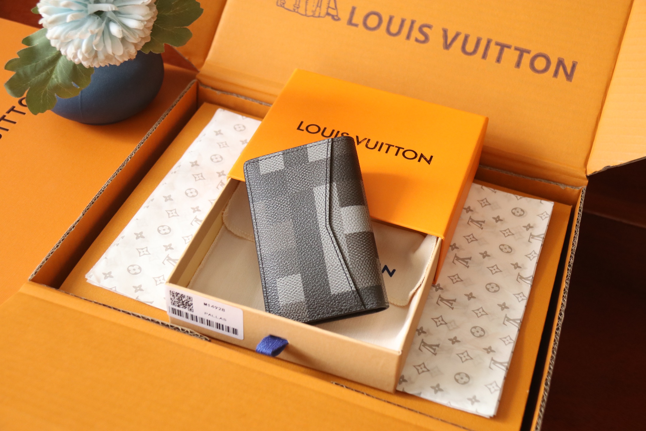 LOUIS VUITTON（ルイヴィトン）Damier Graphite 財布 M14928-BRAND OFF