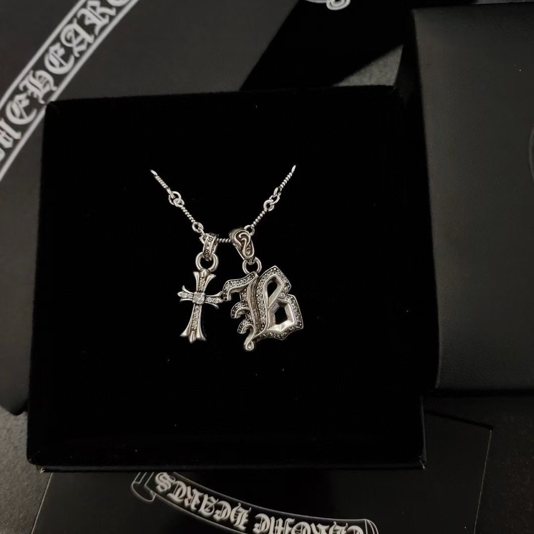 【CHROME HEARTS】ネックレス、新しいネックレス万能シンプルファッションオーナメント-BRAND OFF