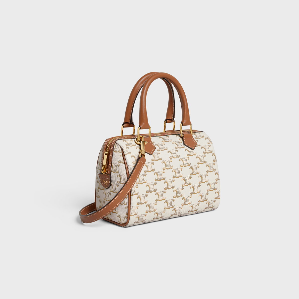 すぐ届く◆大人気【CELINE】スモールボストン　トリオンフ-BRAND OFF