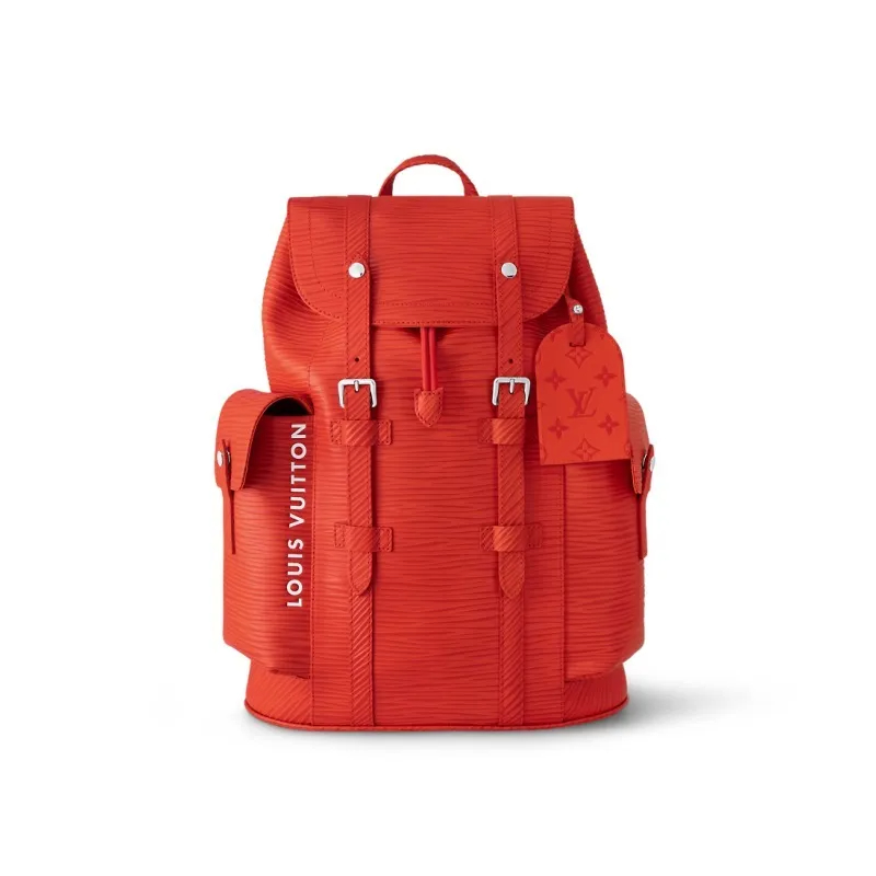 【LOUIS VUITTON】クリストファーMM リュック ロゴ バックパック M23764-BRAND OFF