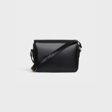 CELINE★トリオンフ クロスボディバッグ ティーン シャイニー-BRAND OFF