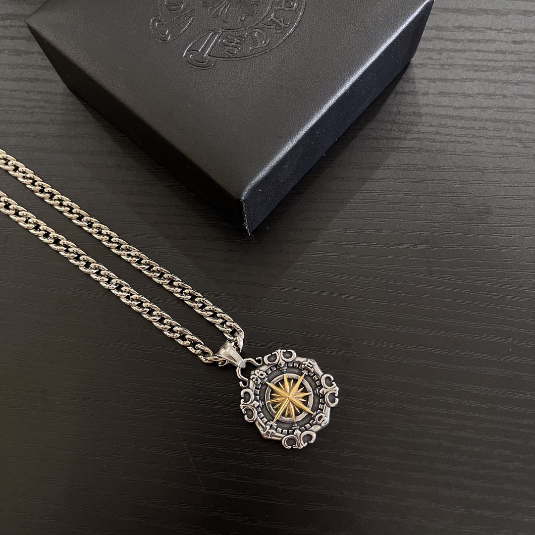 【Chrome Hearts】ネックレス、新しいネックレス万能シンプルファッションオーナメント-BRAND OFF