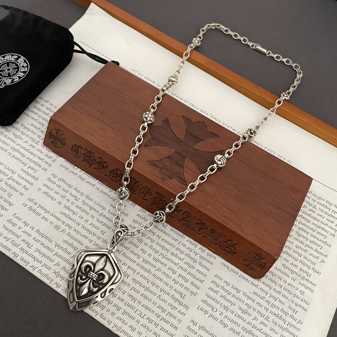 【CHROME HEARTS】ネックレス、新しいネックレス万能シンプルファッションオーナメント-BRAND OFF