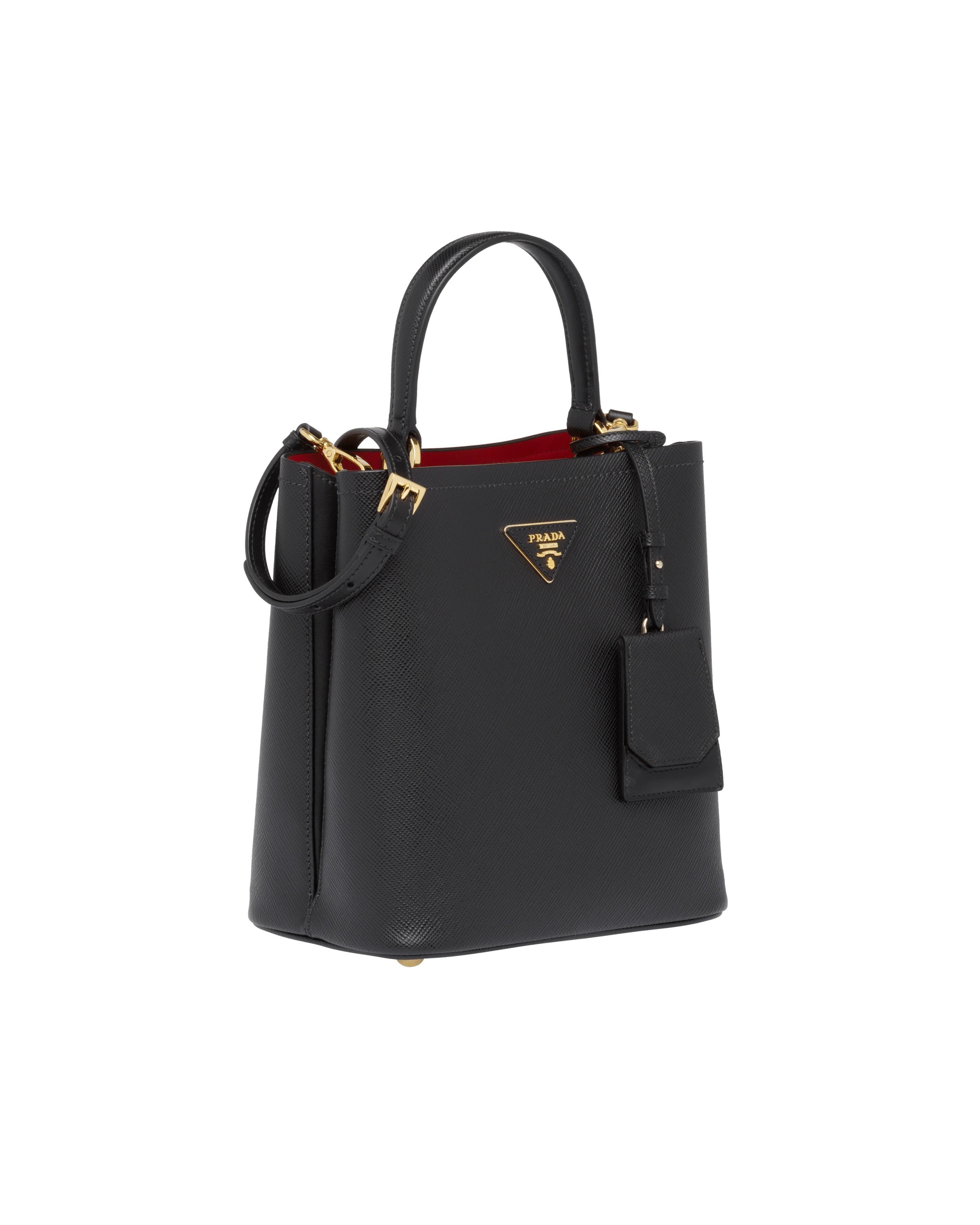 PRADA パニエ サフィアーノレザーバッグ　1BA212 2ERX F0LJ4-BRAND OFF