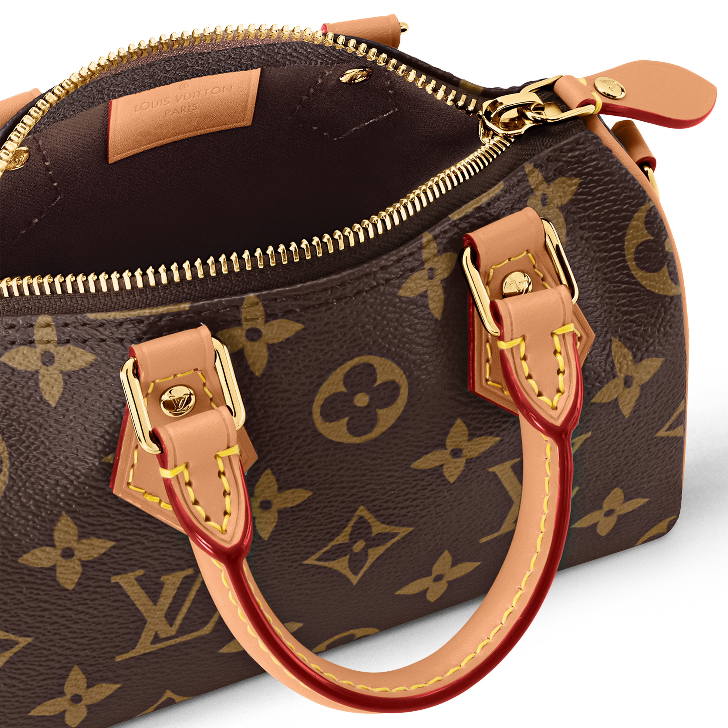LOUIS VUITTON ルイヴィトン NANO SPEEDY ショルダーバッグ M81085-BRAND OFF