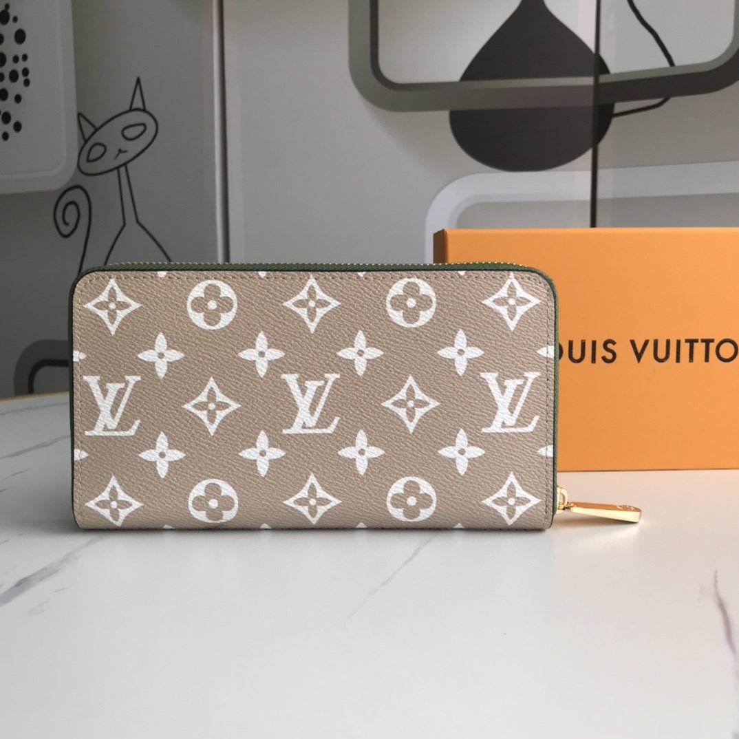 財布 19 x 10cm Zippy M60017 Louis Vuitton-BRAND OFF