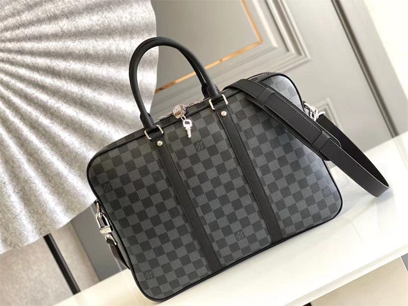 Louis Vuitton PMトラベルブリーフケース グレーN41478-BRAND OFF