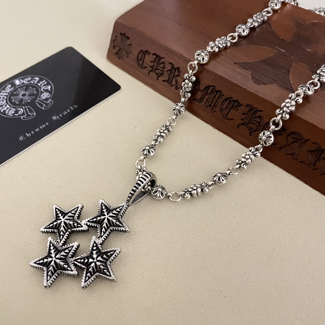 【Chrome Hearts】ネックレス、新しいネックレス万能シンプルファッションオーナメント-BRAND OFF