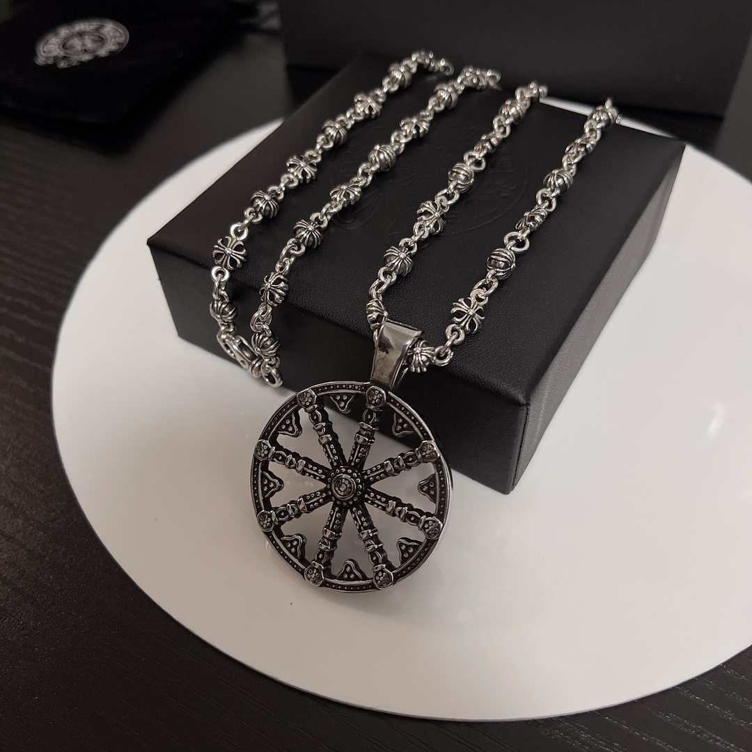 【CHROME HEARTS】ネックレス、新しいネックレス万能シンプルファッションオーナメント-BRAND OFF