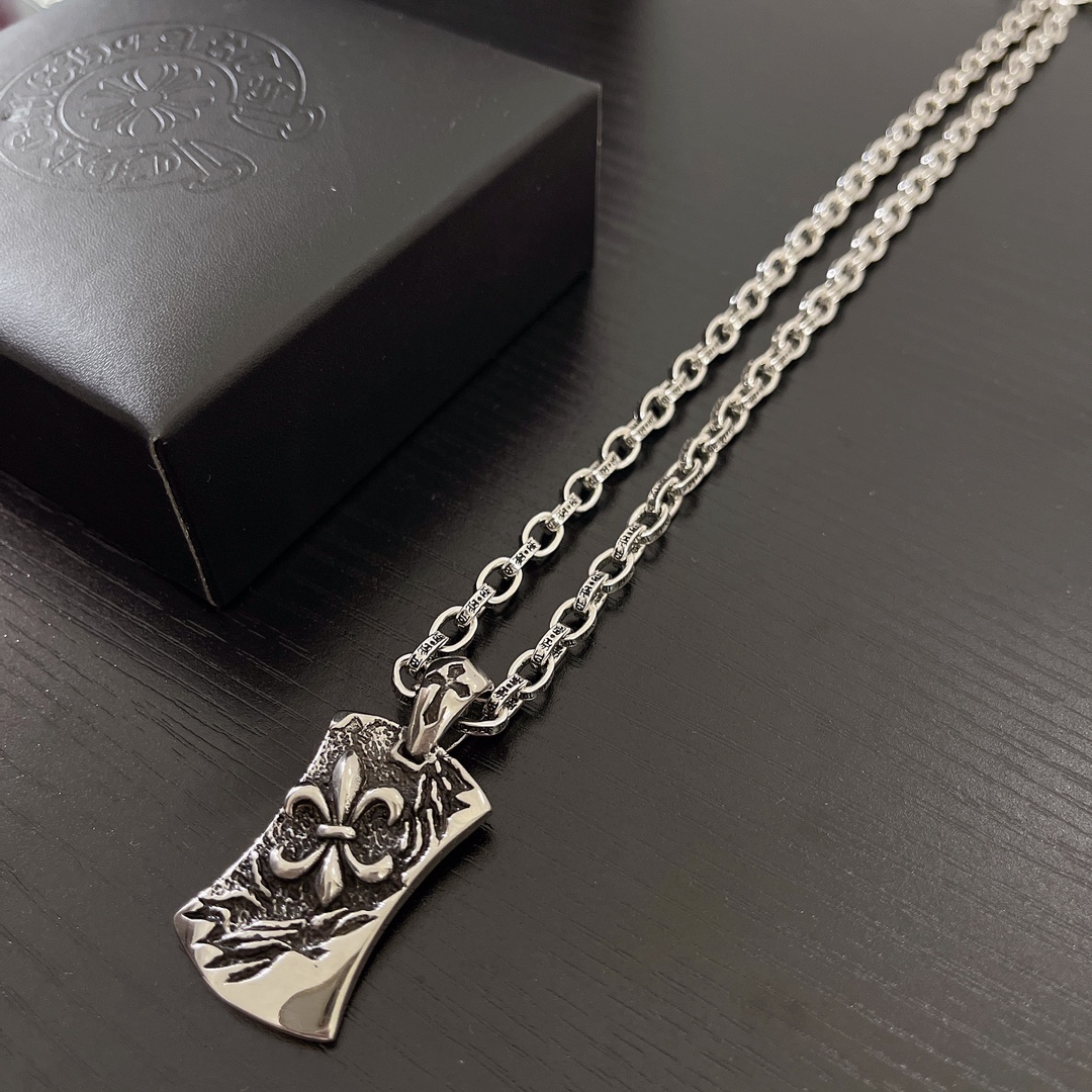 【Chrome Hearts】ネックレス、新しいネックレス万能シンプルファッションオーナメント-BRAND OFF